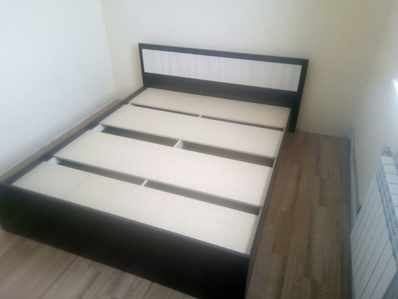Кровать ФИЕСТА 1.6м с реечным настилом