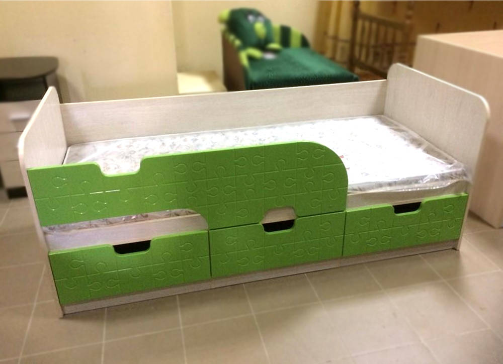 Кровать детская МИНИМА с ящиками 1.86