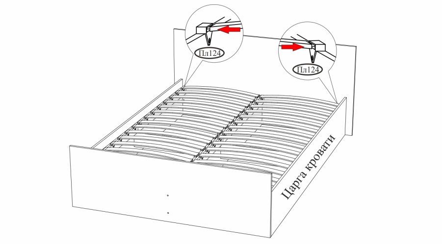 Кровать МИРАБЕЛЬ 1.4 м с подъемным механизмом