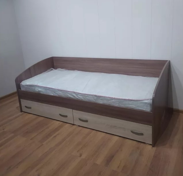 Кровать детская с выдвижными ящиками ОРИОН