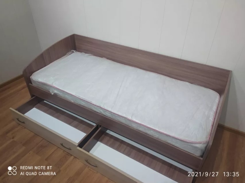 Кровать детская с выдвижными ящиками ОРИОН