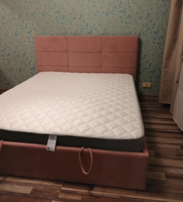Кровать КРИСТАЛЛ ЭКО 160х200 с подъемным механизмом